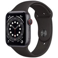 Band 44mm Fair Series Case Gray Space - Pre-Owned + - Watch Aluminum Black GPS - Cellular (2020) Sport Unlocked 6