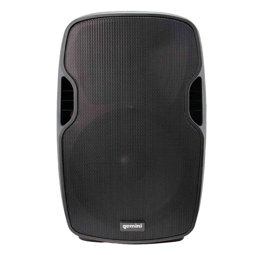 DJ Media Player 15" CD/MP3/USB Woofers Bluetooth CDM-4000BT Package Speaker AS-1500P Gemini & with Active