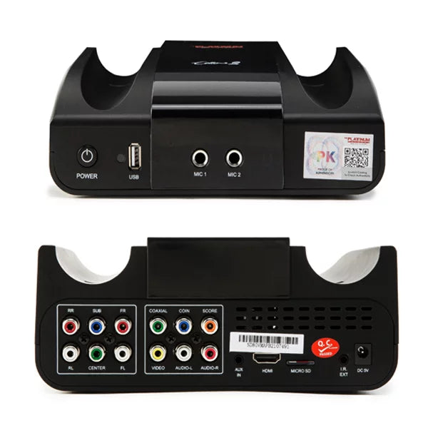 for Built-in MVs with Platinum Aldult Language Kids Display Karaoke Wireless Video TV 2 Machine & Recording Mixed 23K+ Mic Cello2 Songs Upgraded Digital Lyrics 2023 Song