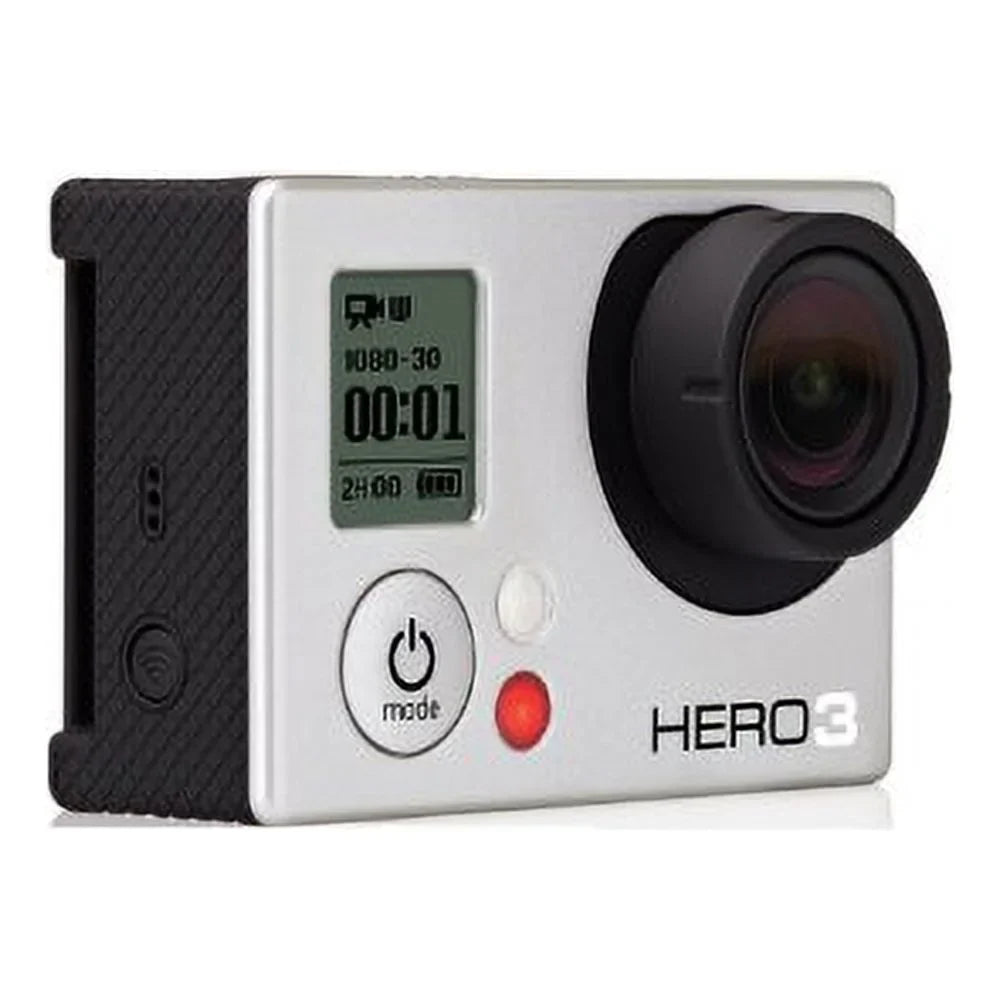 GoPro Refurbished - HERO3 Camcorder Silver CHDHE-301