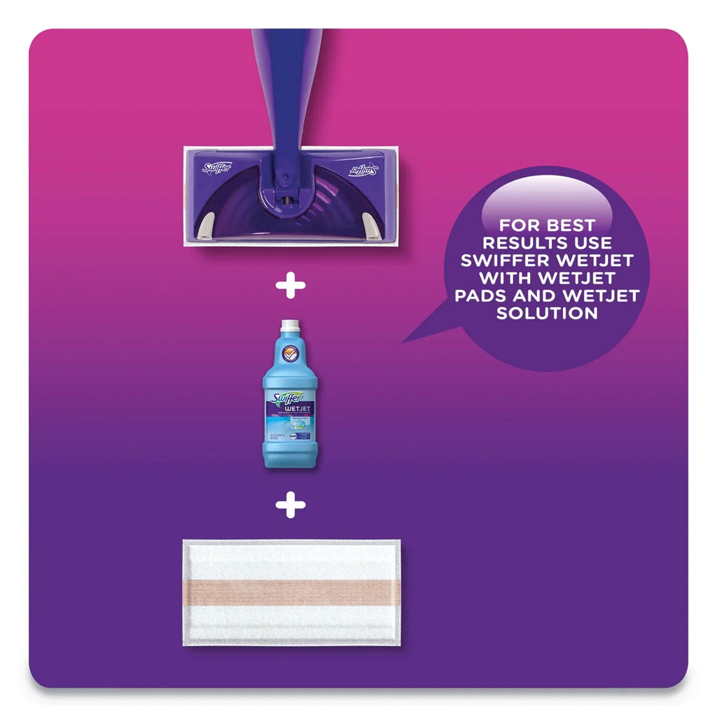 Multi-Purpose 42 Fresh oz. Floor Scent, Cleaner Window Pack Swiffer with 4 WetJet Open Refill