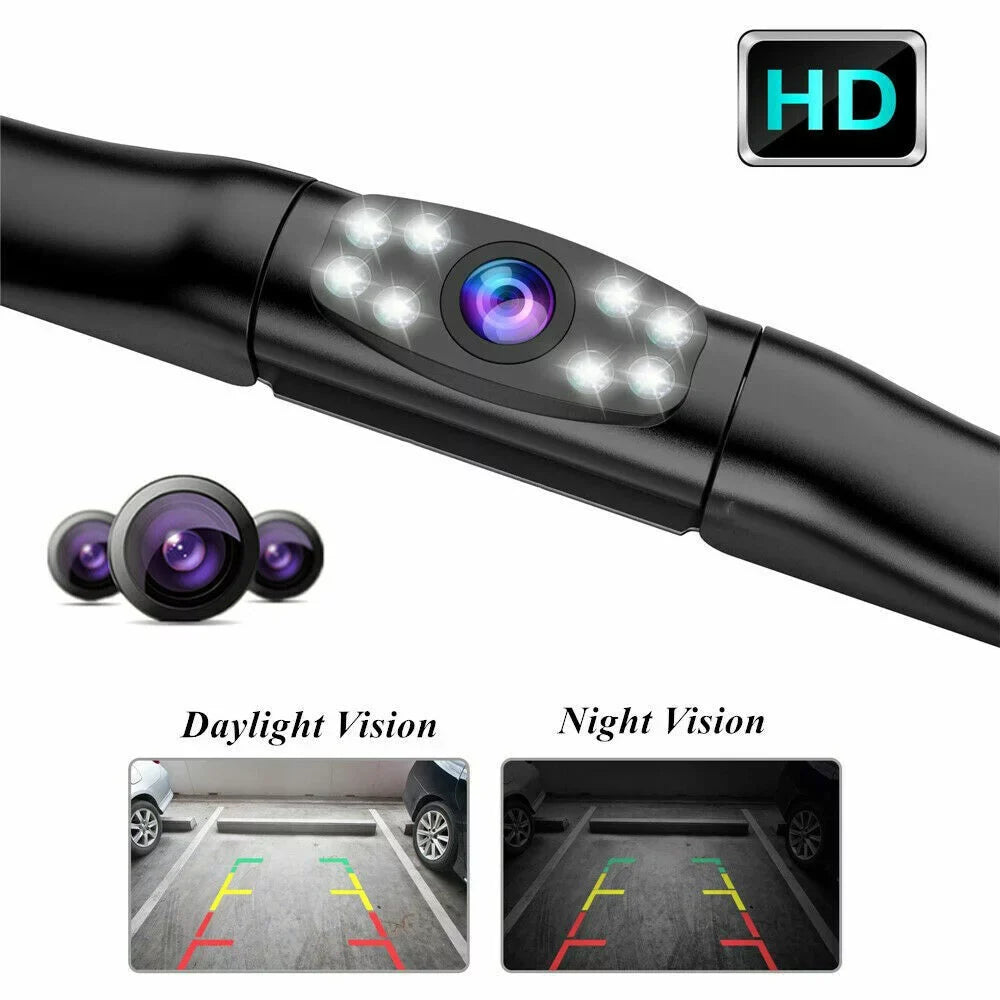 Rear Camera 5" View setup Monitor Car Backup HD Night Parking Vision Wireless +