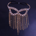 Crystal Halloween Women Mask Rhinestone Mask Face Jewelry Mask Face Face Chain Tassel Masquerade
