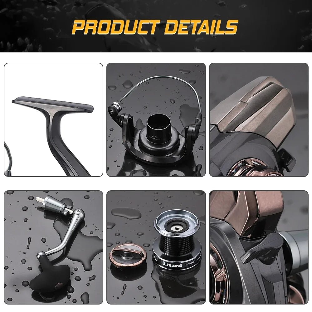 BoatSea Series Reel Series Ball 3000-10000 Boat Reel,Sea Reel Fishing Rookin 13bb+1 3000-10000 Siuke 3000-10000 lizard Reel Ball