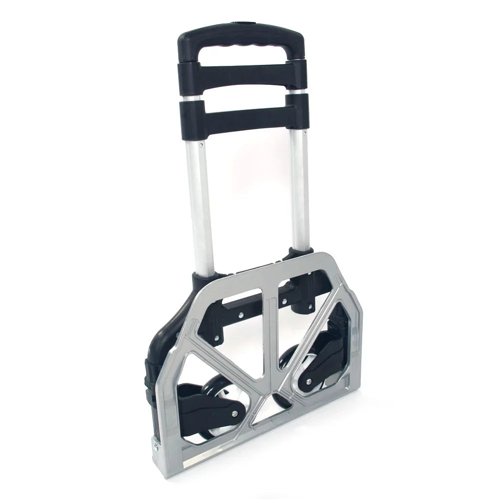 Foldable Trolley, Luggage, Carry Telescopic with Portable Black Rod, for GoDecor