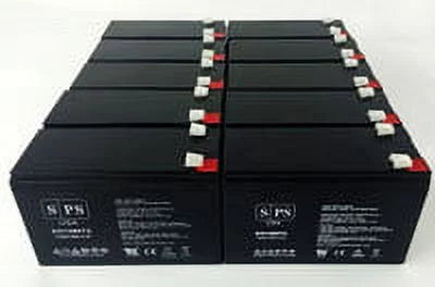 T2) Replacement Brand 500 PC (12 (Terminal Battery 12V SPS Merida for Pack) 9Ah (SG1290T2)