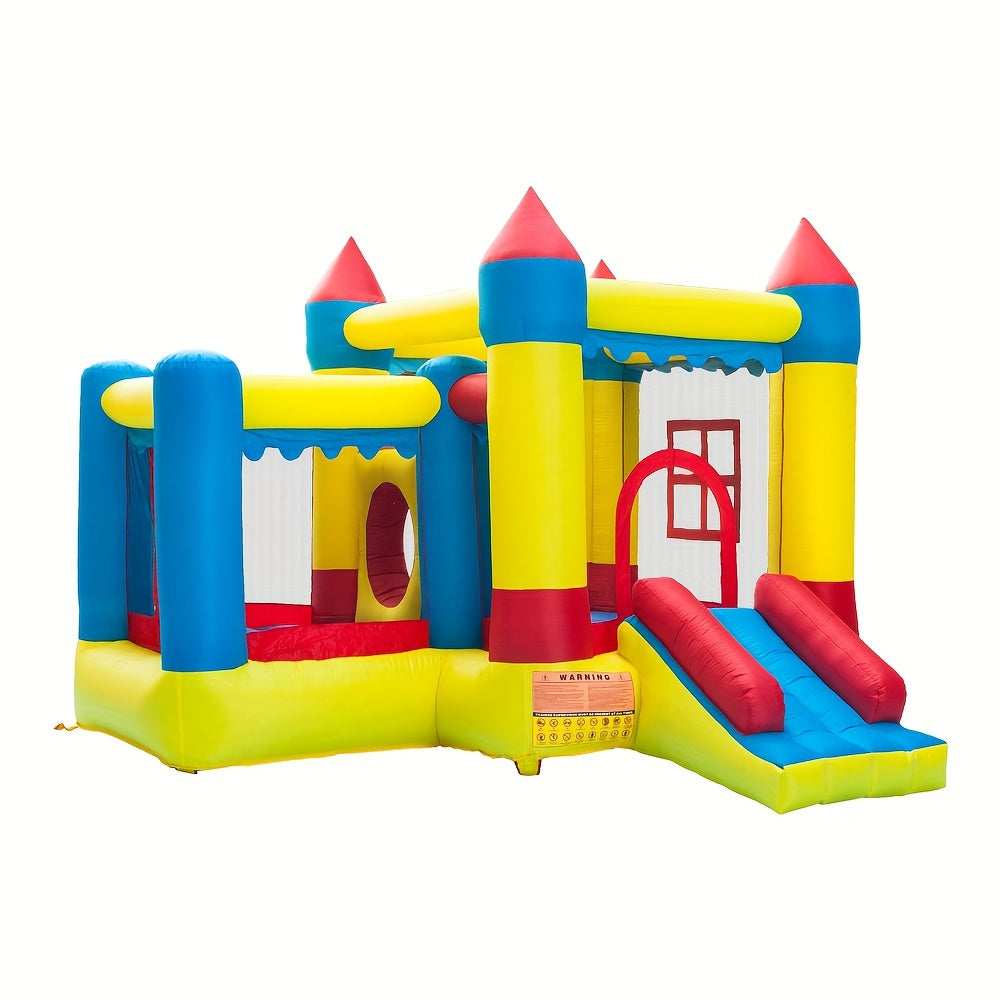 Castle Pit Ball Thick House Castle Bounce 3.2*3*2.5m Multicolor Jumper canvas DFSDFGF32 Play air-filled 420D fabric