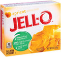 of Gelatin Apricot Dessert, 18) Jell-o, (Pack