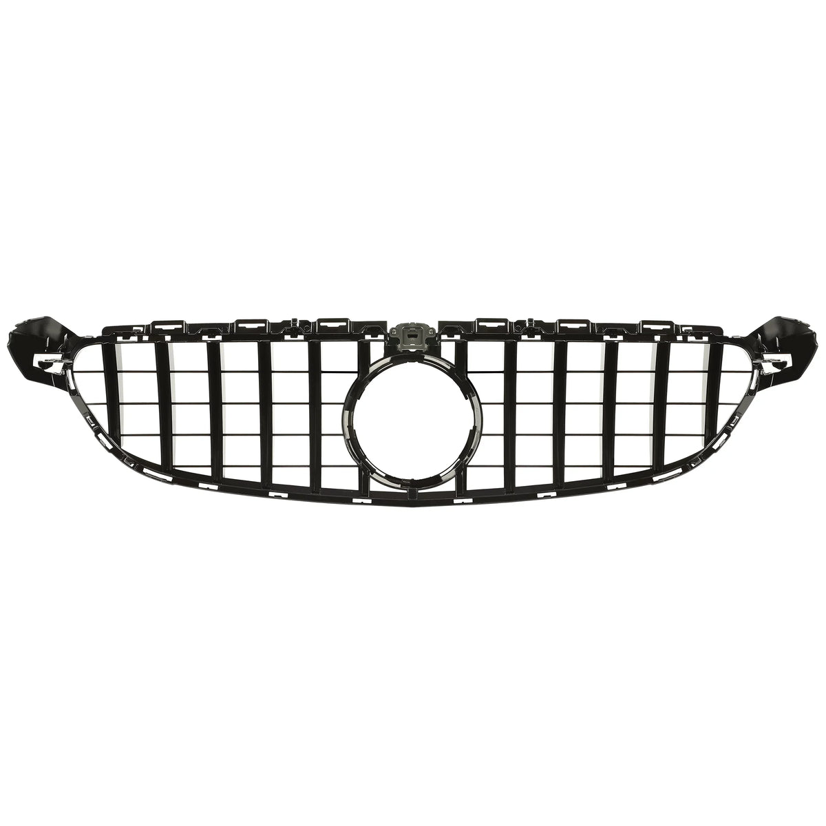 2017 Painted Black Or Camera for C63 Bumper Mercedes Cover Front Both with design W205 2018 2015 without 2016 for AMG Kojem Benz S Grille