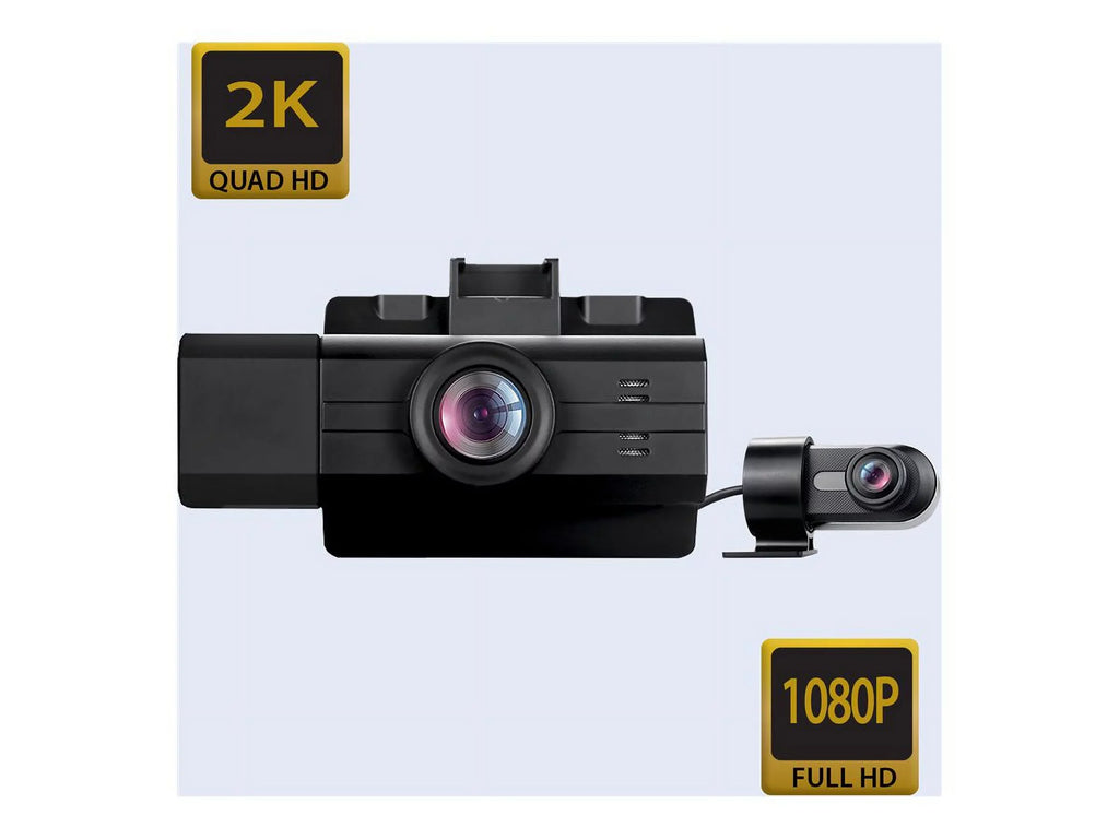 2K with Edition Dash Adesso G-Sensor View, View GOSP32G Surveillance by Rear Cam Pro Front 3-Channel Angle View, Cabin Wide - - myGEKOgear Scout