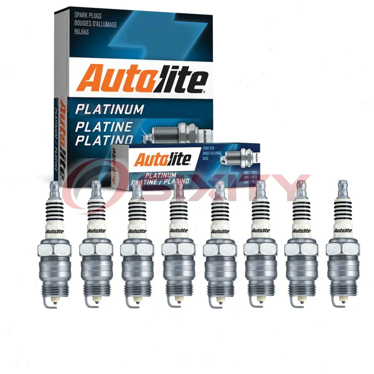 1966-1973 pc select: 19145288 MUSTANG, ASF34 for 2438 Ignition HR8LPX6 FORD Fits 5007 8 Plugs Platinum Secondary Wire F150 22 Autolite FORD Spark AP45 1975-1986