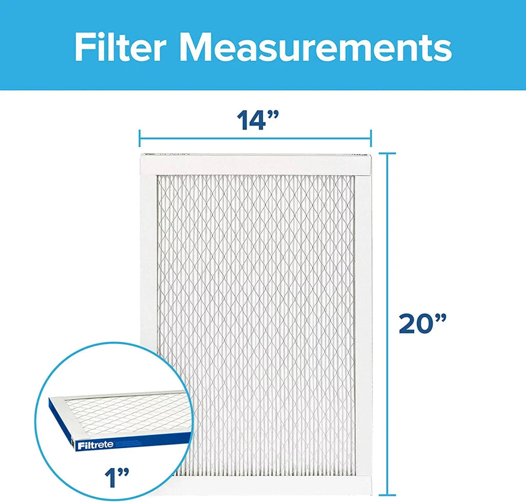14x20x1, Healthy Living x Furnace 2200, AC Filter, 6-Pack 0.78) Filtrete dimensions Air MPR 19.81 13.81 Allergen, (exact Elite x