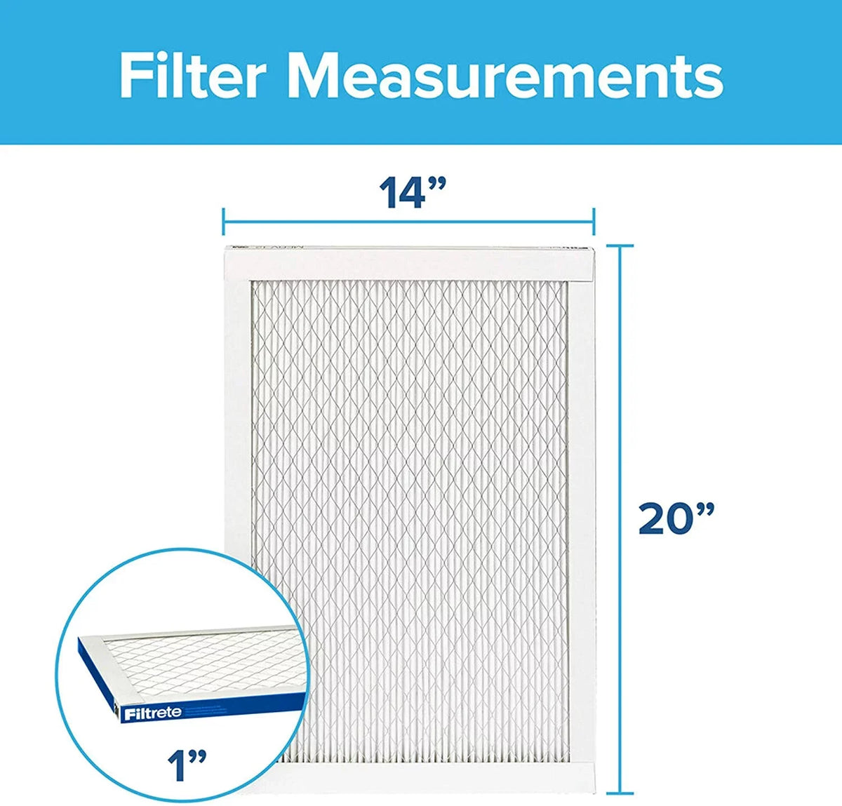 14x20x1, Healthy Living x Furnace 2200, AC Filter, 6-Pack 0.78) Filtrete dimensions Air MPR 19.81 13.81 Allergen, (exact Elite x
