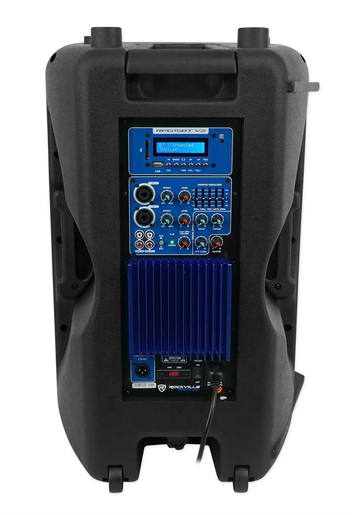 Church Mic Speaker 15" Sound setup Rockville Headset Sermons, Speeches w/ For