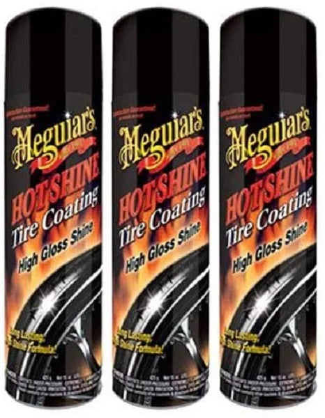 Gloss G13815 Spray - 15 High Hot 3 Coating Meguiar's Shine Can Oz Tire