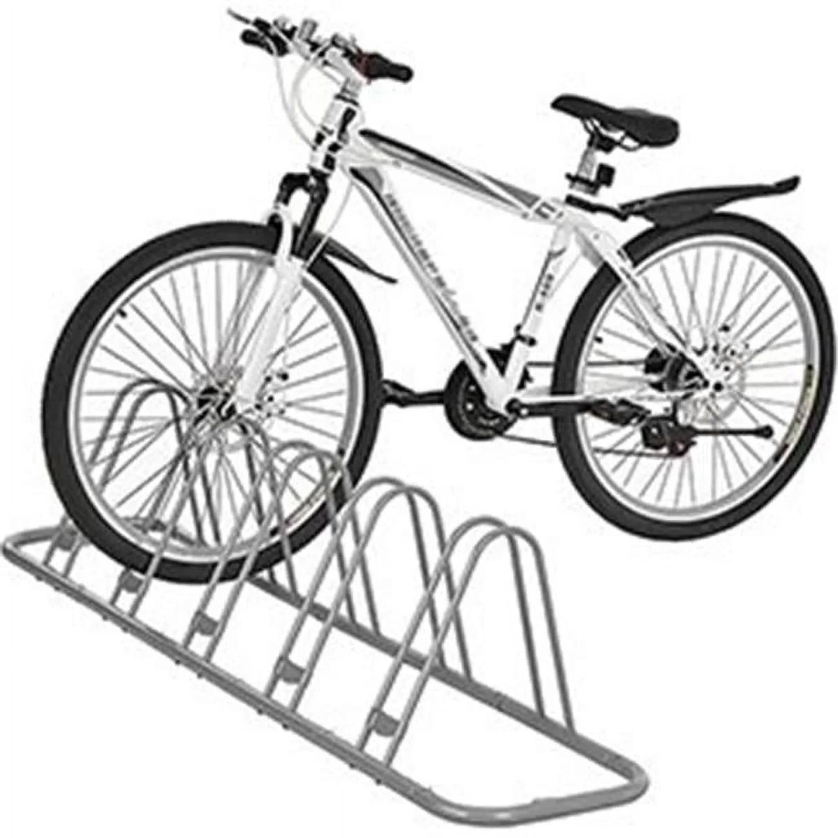 Sided Bicycle Single Version - Gray 5-Bike - Rack, Parking Adjustable,