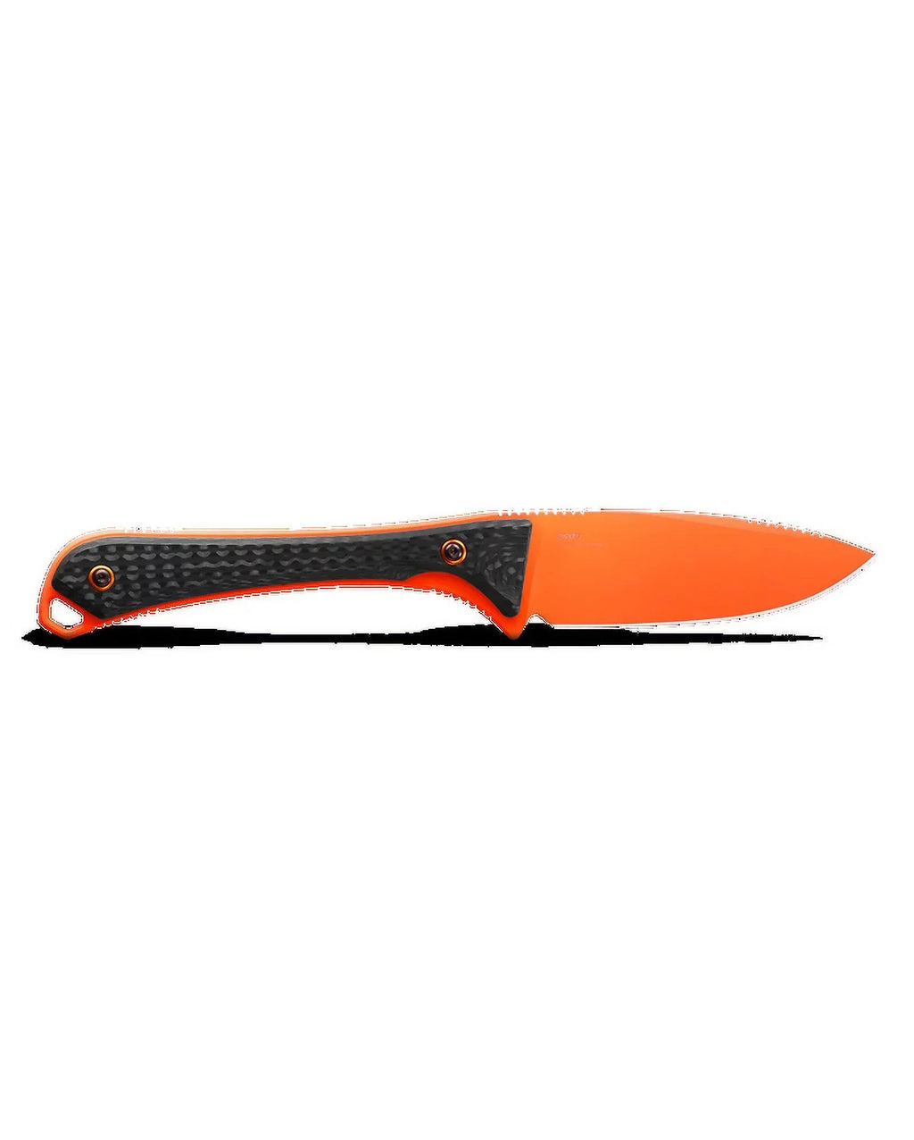 Cerakote 15201OR CPM-S90V Fixed Blade Fiber 3.08" Altitude Carbon Knife Benchmade Orange Handle