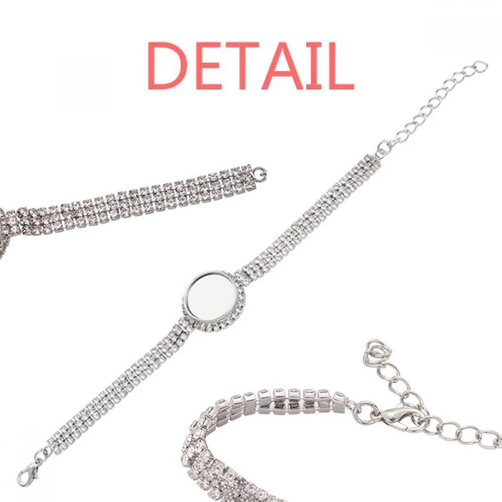 Jewelry Cars Anklet Red Bracelet Diamond Deep Outline Classic Pattern Chain Tennis