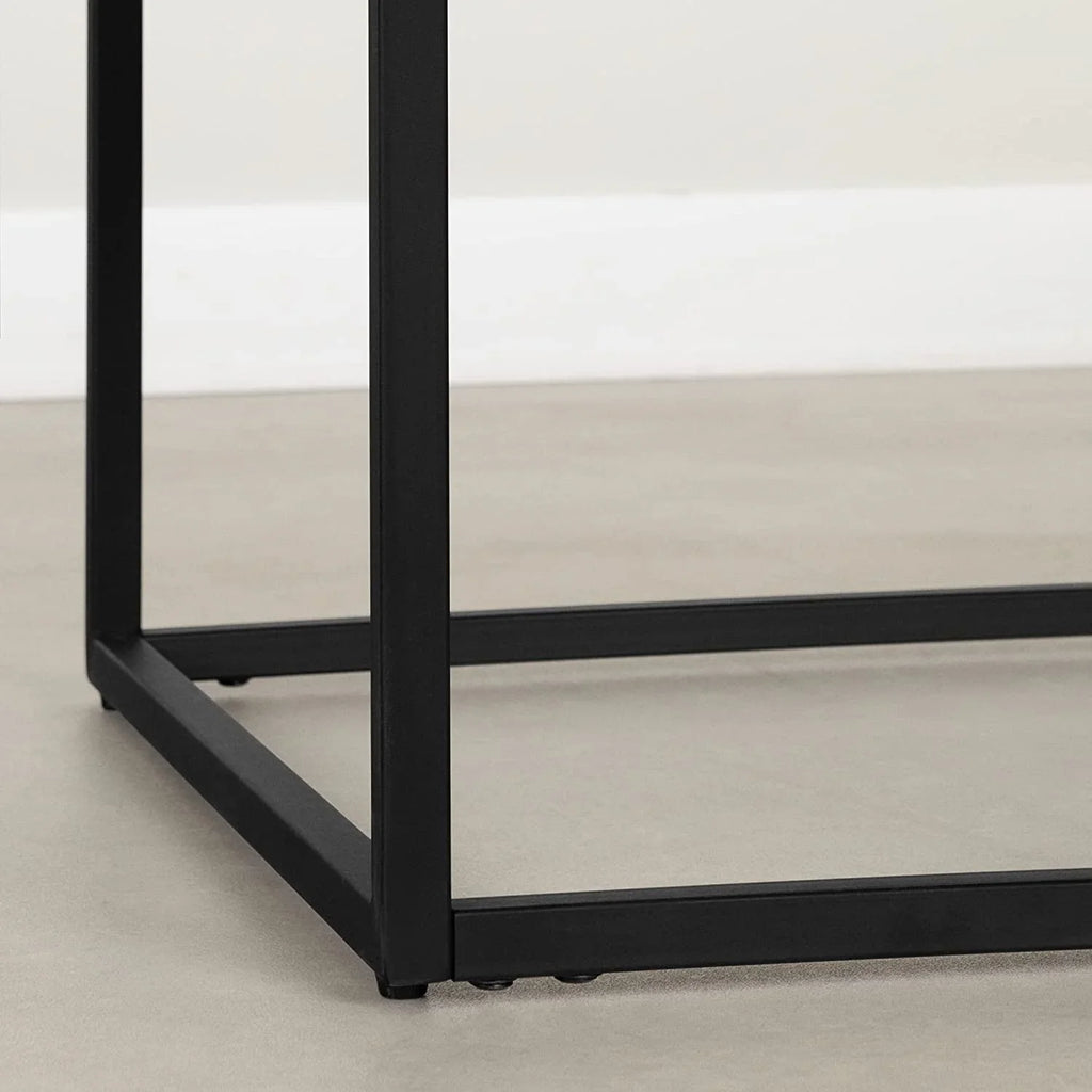 Industrial Modern Table, Acacia Mezzy Coffee Brown