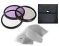 Grade Lens Microfiber (37mm) Kit Direct Multi-Threaded, High HDR-UX5 Filter Handycam 3 + Cloth. Cleaning Multi-Coated, Piece Sony Nwv