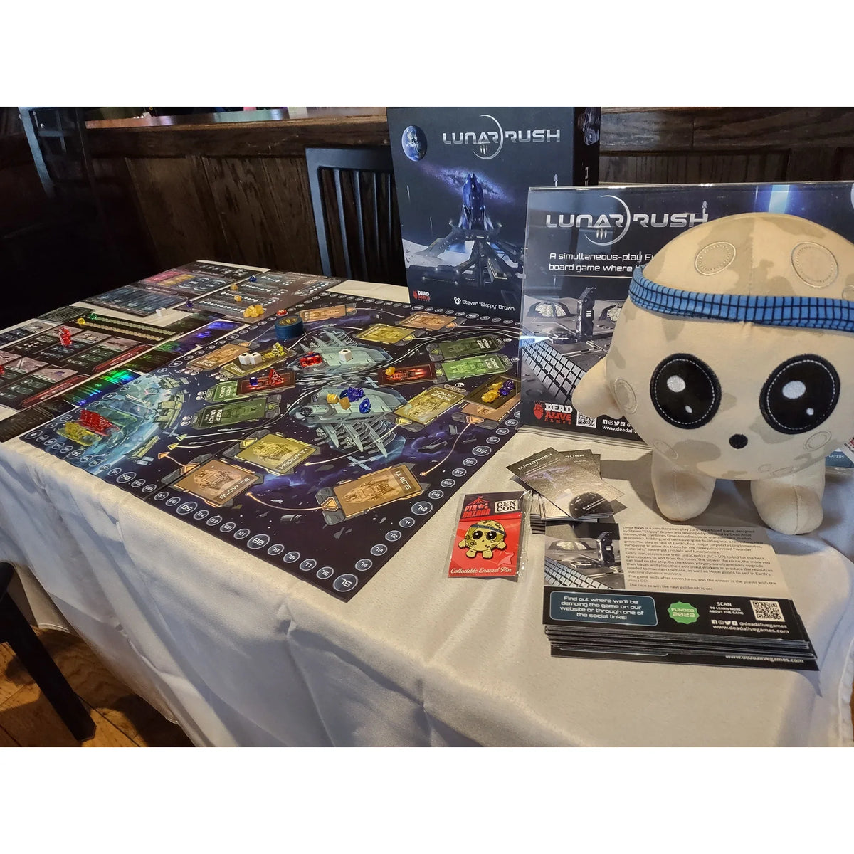| Key! | Where Gaming| players Alive Time Games Based Boardgame Lunar Dead Simultaneous-Play Euro Timing A - is | 1-4 Rush Hobby |