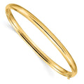 Oversize Bangle HP3-16O Bracelet Hinged 14K Polished High 0.18