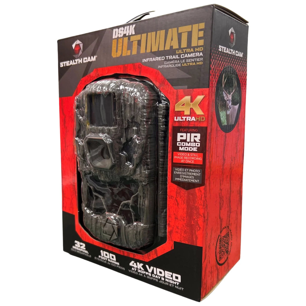 Ultimate Video 4K Monitor 32MP 30FPS, Trail Cam Hunting Stealth DS4K