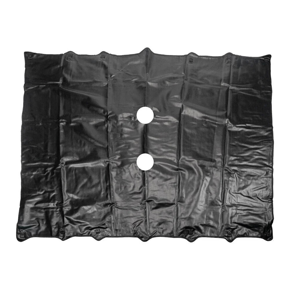 Durable JK/JKU 2007-2018, Protection, Top Sunshade & Install to Black, Jeep Easy KingFurt Leather Wrangler
