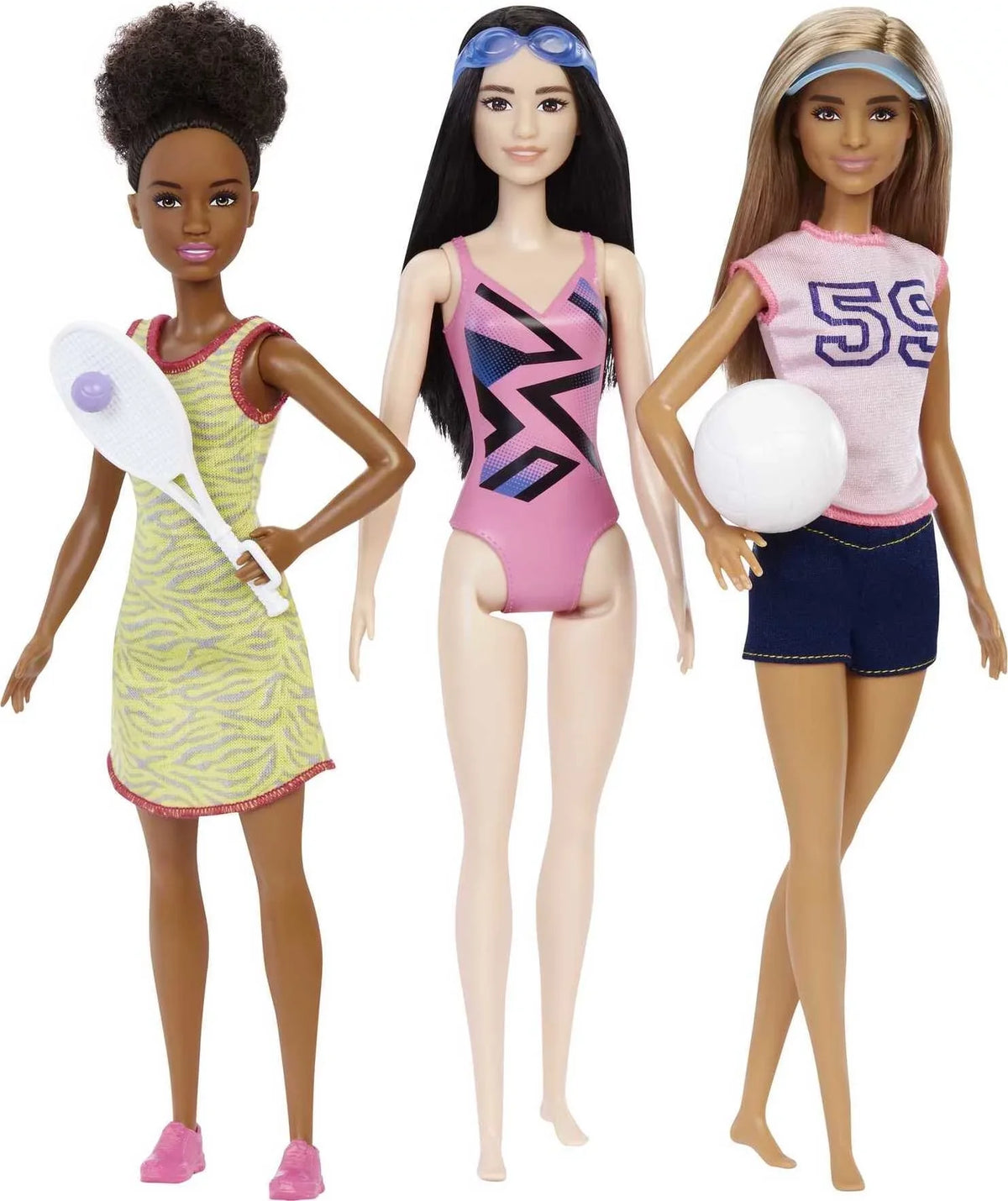 Related Career Doll Pack, Barbie Set Doll 6 with Accessories & Careers Outfits Collection