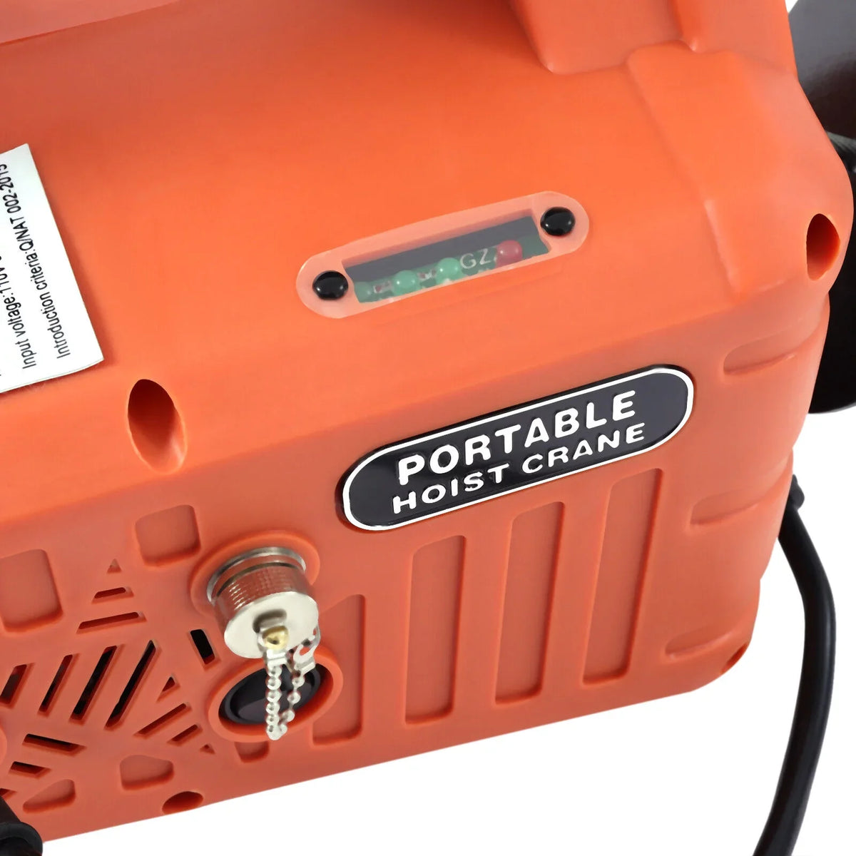 Wireless 110V Remote 200KG/440LBS 3-in-1 Heavy Crane Winch Lift Control 62ft Portable Duty ZhdnBhnos Electric w/ Hoist