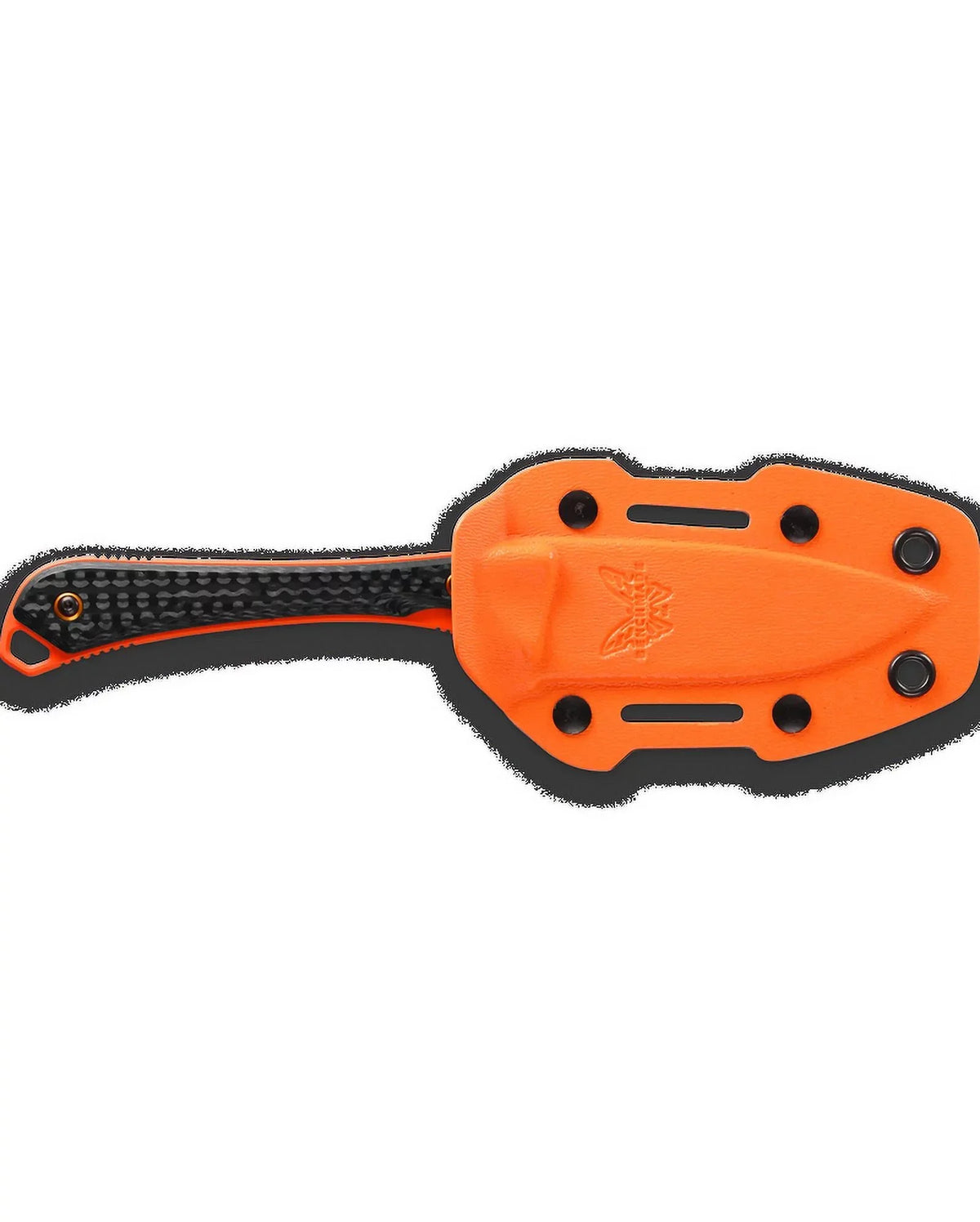 Cerakote 15201OR CPM-S90V Fixed Blade Fiber 3.08" Altitude Carbon Knife Benchmade Orange Handle