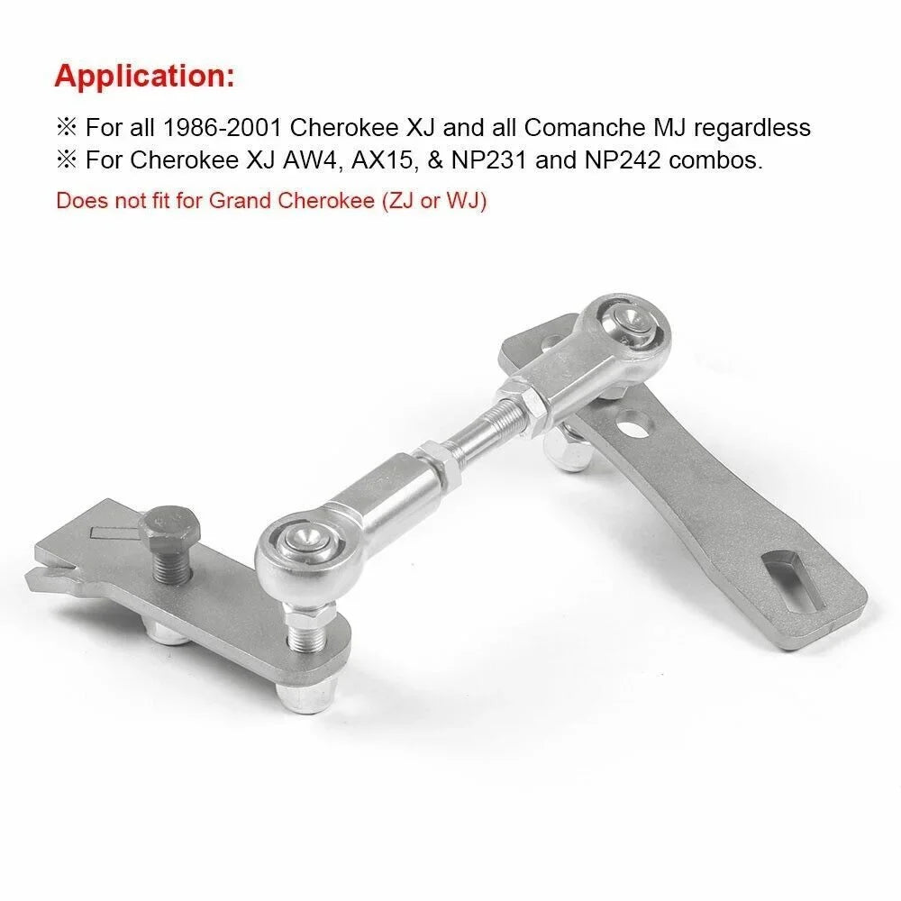 Linkage Kit MJ For 1986-2001 Jeep Cherokee Case XJ/Comanche Transfer