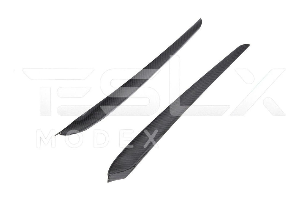 CARBON Front 2020-Up design FIBER 2020-2023 Panel Factory TESLA Door Trim Interior Replacement For design Y Pair 3 Cover & Style