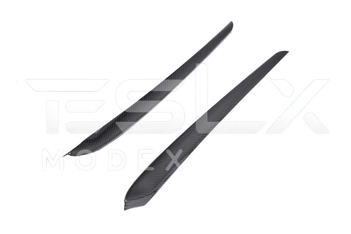 CARBON Front 2020-Up design FIBER 2020-2023 Panel Factory TESLA Door Trim Interior Replacement For design Y Pair 3 Cover & Style