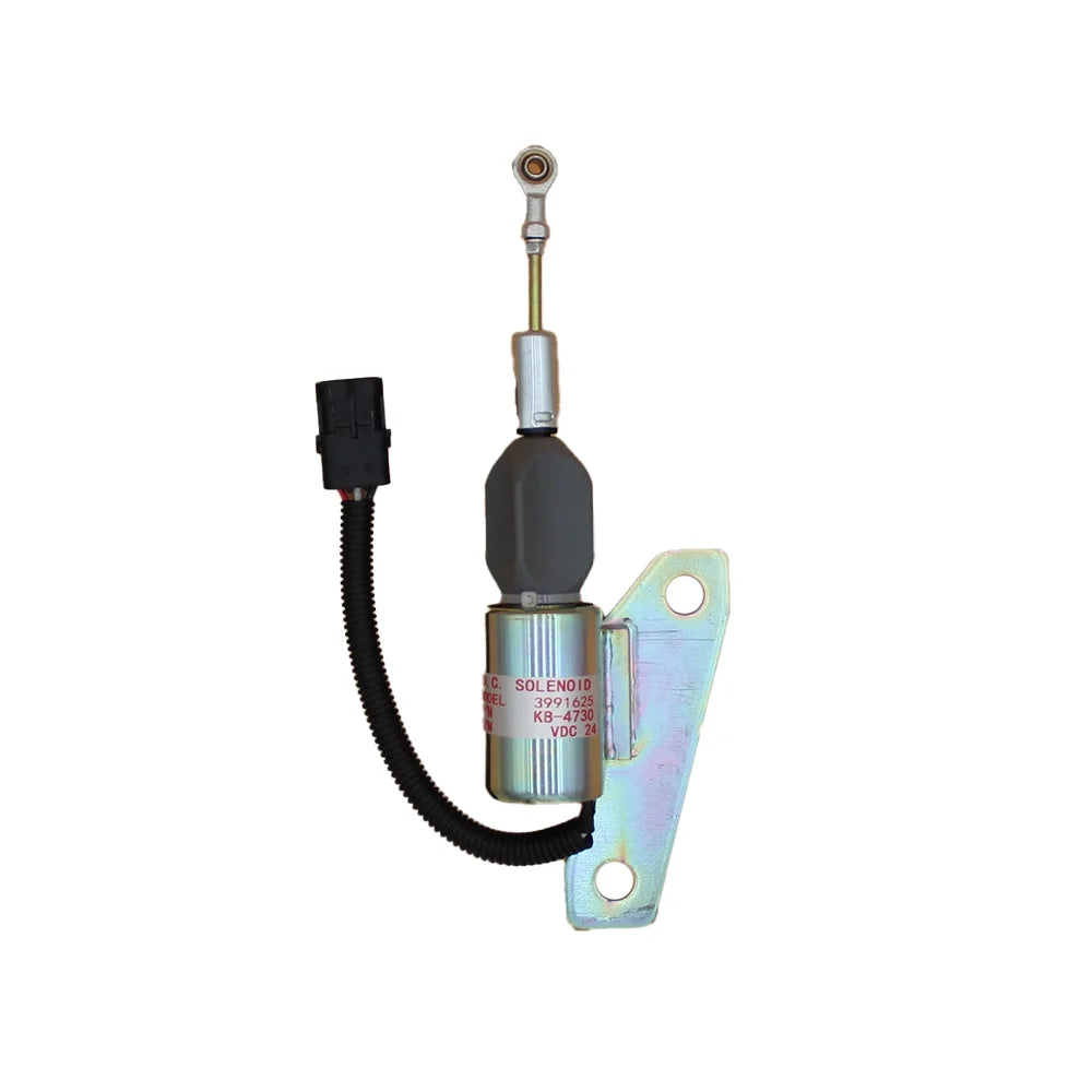 Solenoid 335-7 Hyundai New R200-5 R225-7 Fits RAParts Shutoff One Fuel Excavator