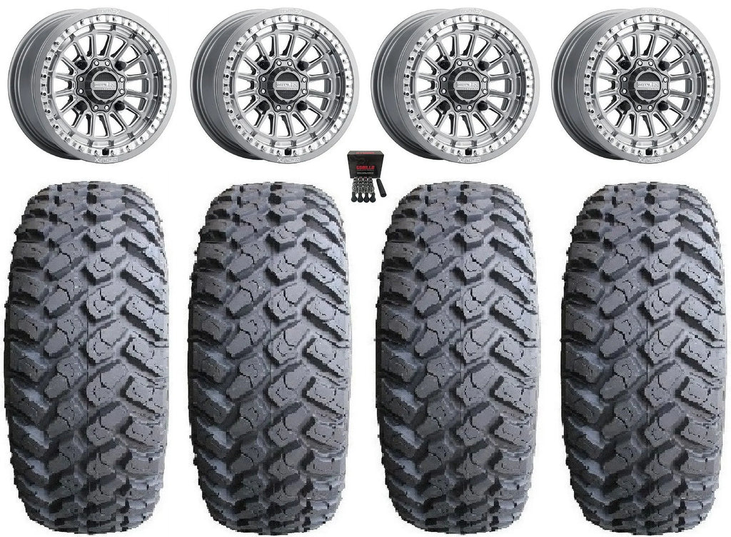 MetalFX Talon Pioneer Maverick Wheels X3 Tires CC Bdlk 1000 Delta Honda MotoHammer Can-Am 15" / 32" / Gm