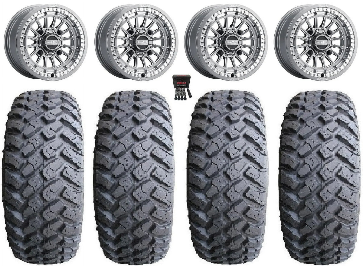 MetalFX Talon Pioneer Maverick Wheels X3 Tires CC Bdlk 1000 Delta Honda MotoHammer Can-Am 15" / 32" / Gm