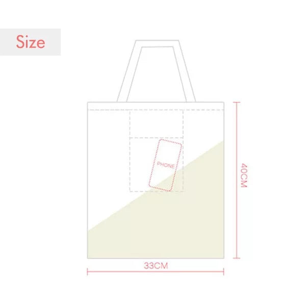 descant bag sing tote canvas expression microph sack shoulder
