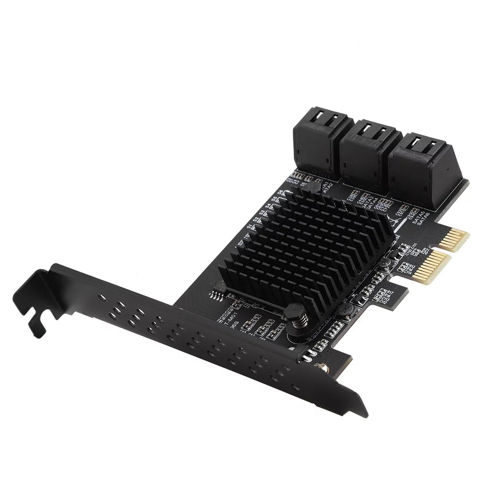 HDD Expansion PCI Card Jadeshay USB, 6-Port Card Compatible,3G Riser SATA 3.0 1.5G Card