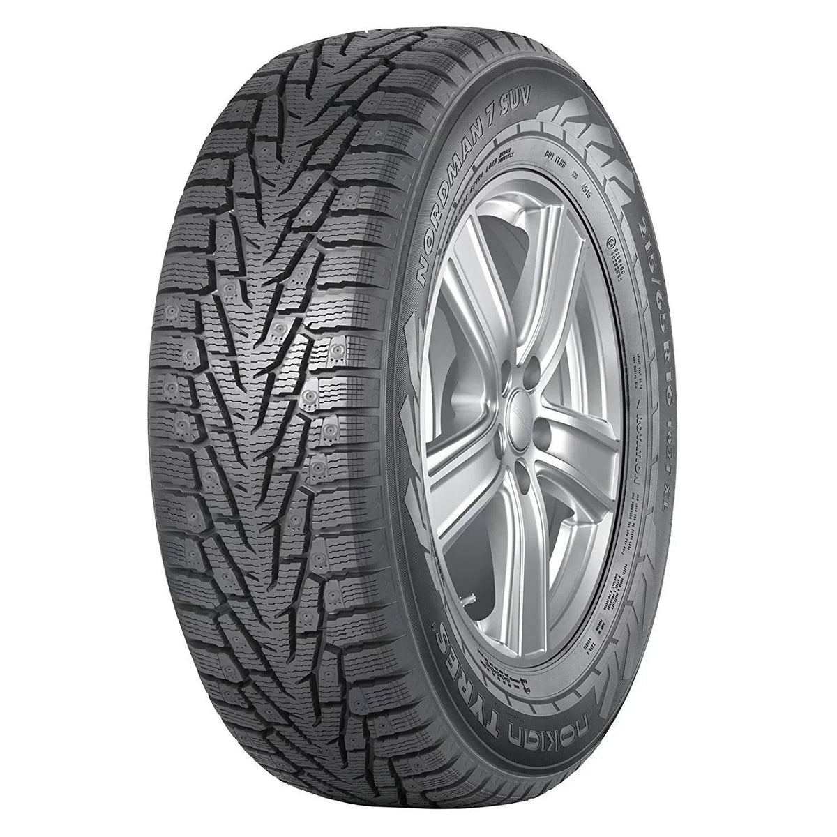 XL Tire Nokian Winter SUV/Crossover SUV 106T 2014-23 Chevrolet 7 Studded 225/65R17 LT, 2007-16 Nordman Equinox Fits: CR-V EX-L Honda