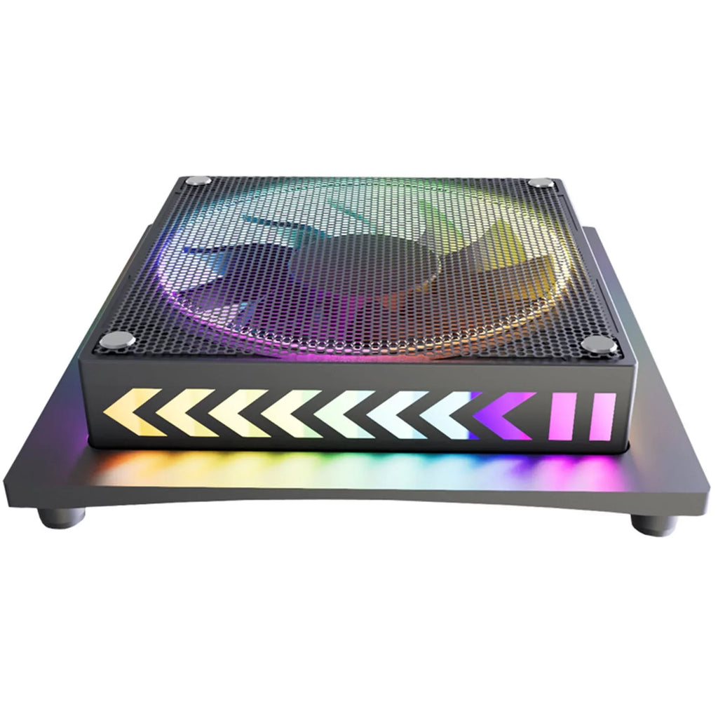 OFOCASE Filter LED setup Series Noise Dust with for Top X Fan Cooler Black Fan Light Cooling with Low Xbox