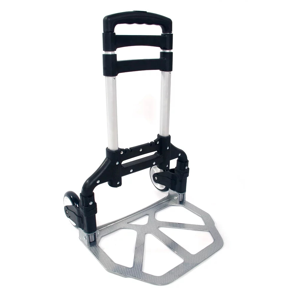Foldable Trolley, Luggage, Carry Telescopic with Portable Black Rod, for GoDecor