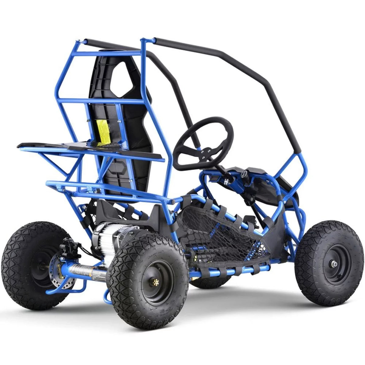 Blue 36v Kart 1000w Electric MotoTec Maverick Go
