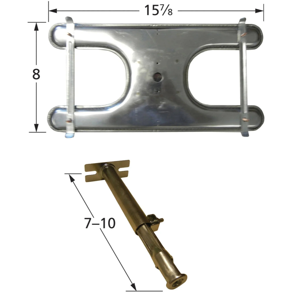 for Stainless Gas Charmglow 15.75" Steel Grills Burner Contemporary