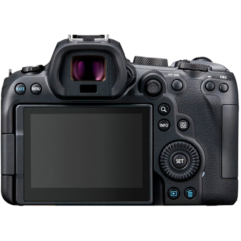 Camera STM + 64GB Accessory EOS ZeeTech 24-105mm + Adapter RF Lens + SanDisk Mirrorless with Bundle Mount R6 Digital Canon