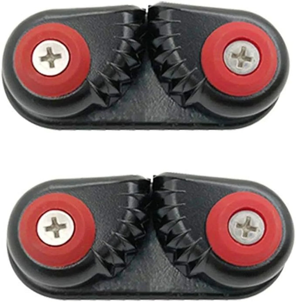 Lixada Boat Sailing Entry Cam Cam Kayak Cleats Fast Cleats 2PCS Aluminum Dinghy Canoe Boat Kayak Cleat