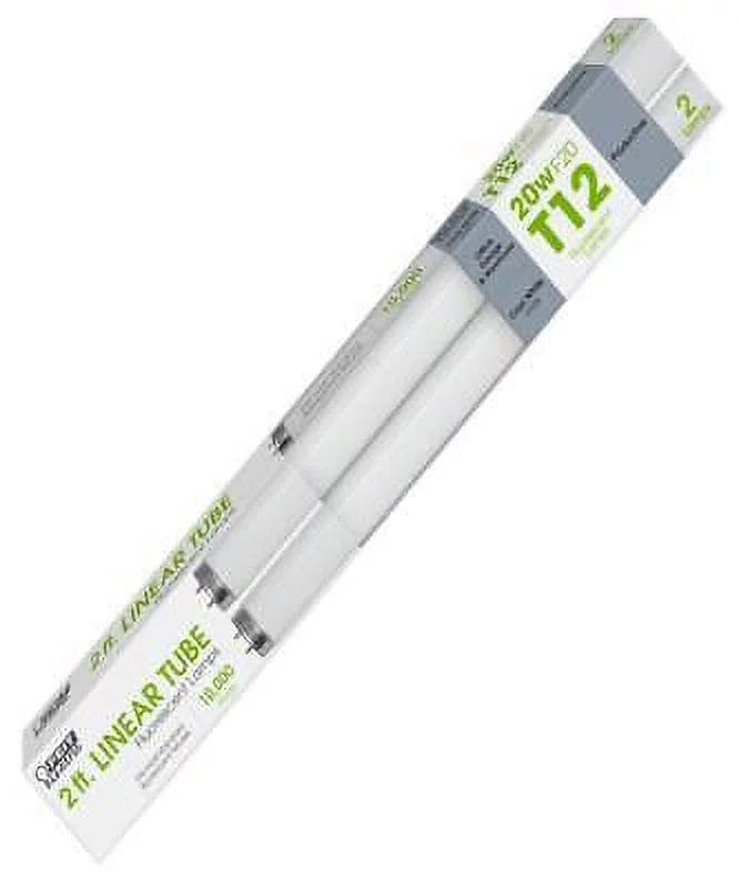 D T12 W K in. Cool 20 Bulb (Pack X Electric 4100 L White 1.5 in. of 24 6) Fluorescent Linear Feit