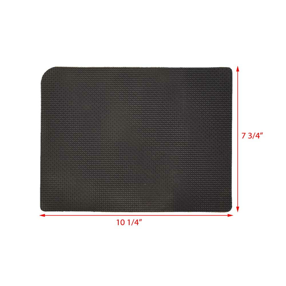 10 1/4 | Mat 3/4 x Inch 7 Black Boat TM178157 Rubber Non-Skid Tracker