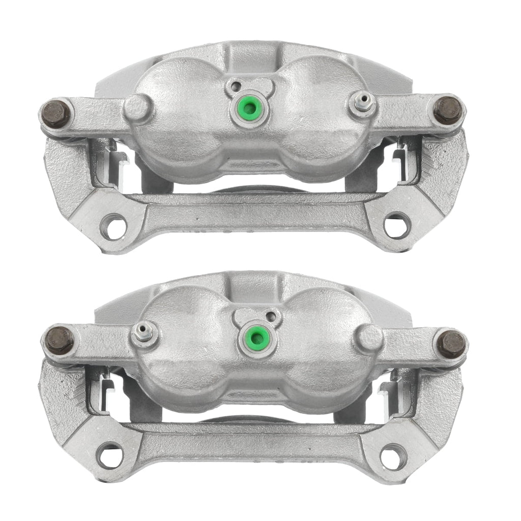 5.0L 3.3L 3.5L Bracket 6.2L 3.7L 2017 and 3.0L Brake 2.7L 2012-2016 Passenger 2019 New 2 Replacement of 2018 RWD with for Calipers V6 Ford Side V8 Driver Set Assembly 4WD F-150 AWD AutoShack Front