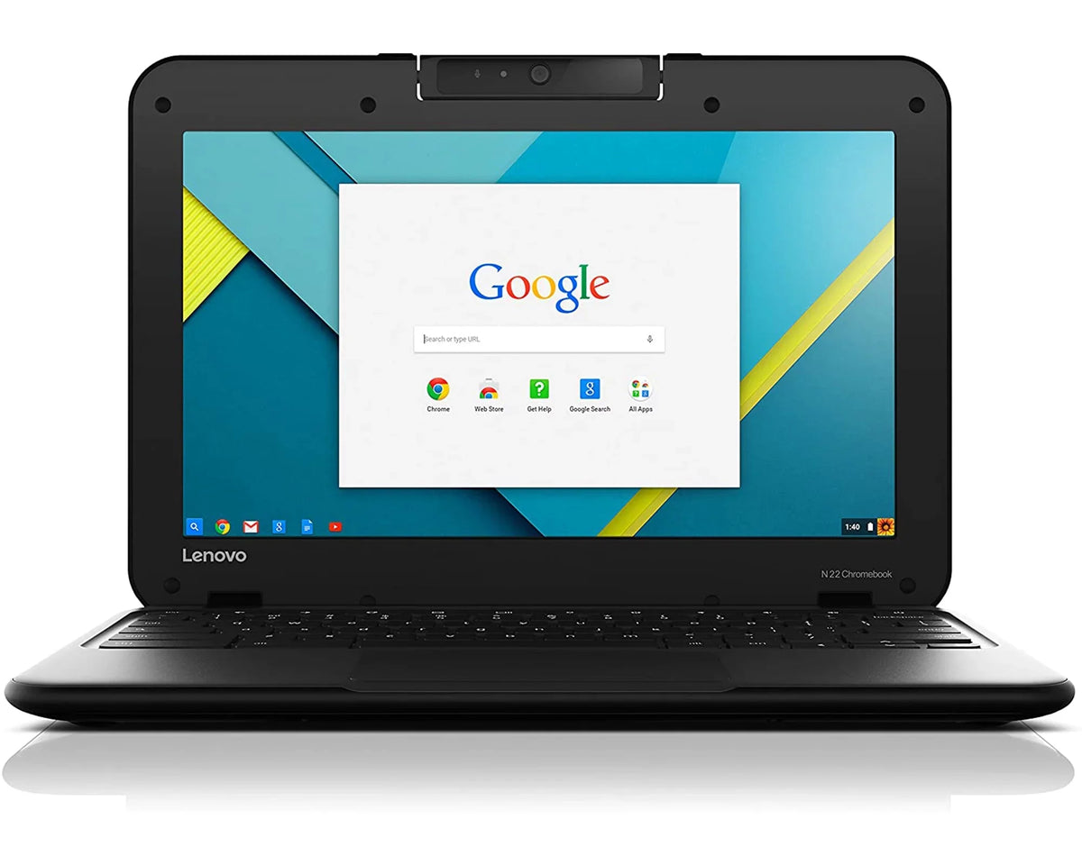 16GB RAM, Celeron Series (Refurbished) (2GB HDD, Restored Intel 1.60GHz) Chromebook N22 11.6-Inch